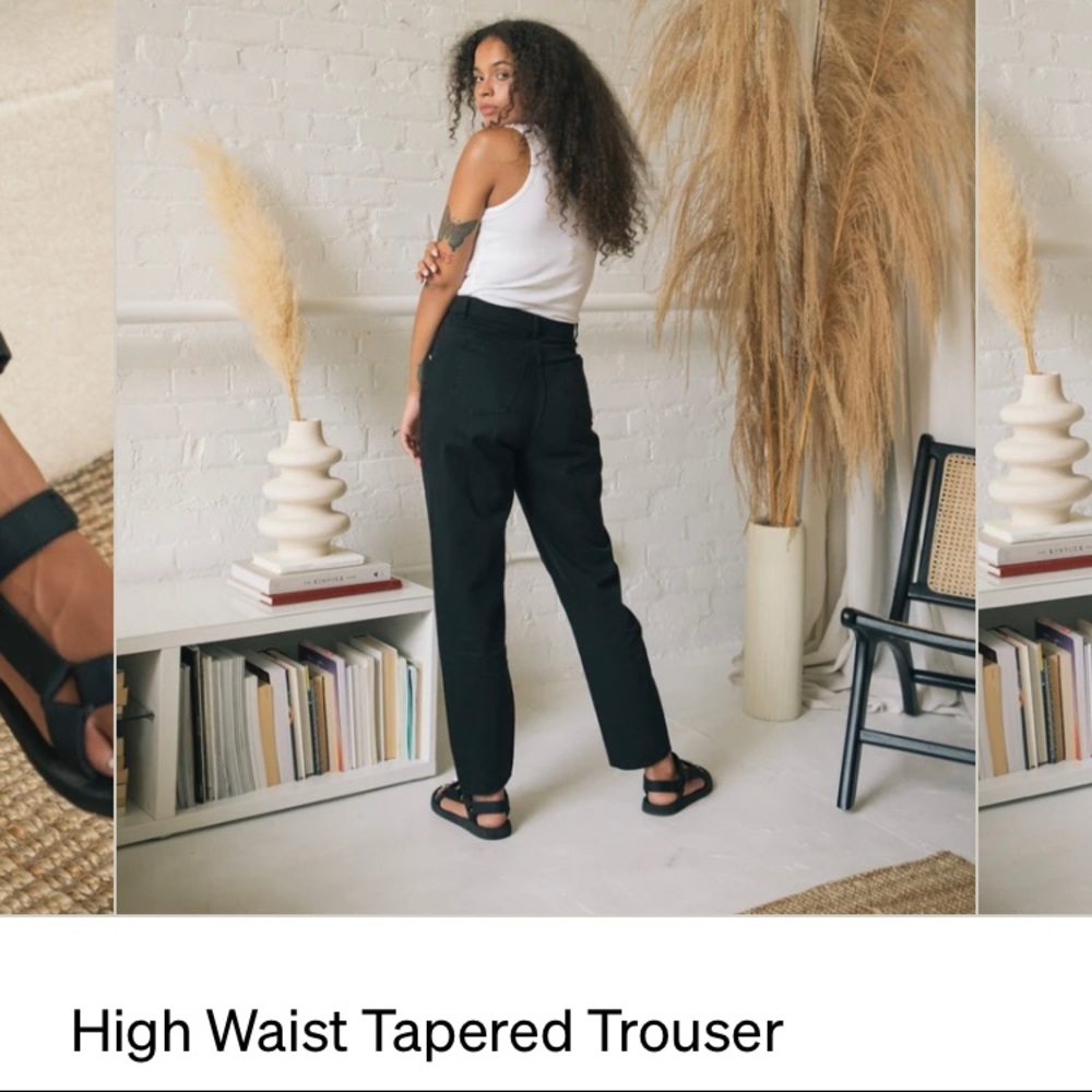 NWT KOTN High Waisted Tapered Trouser [SOLD]🖤